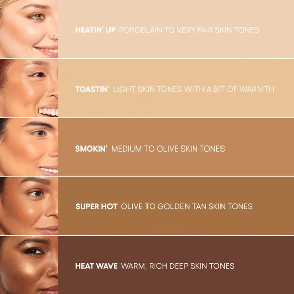 GXVE PICK IT UP CREAM CONTOUR & POWDER BRONZER DUO SHADE: HEATIN UP! NIB! - Picture 5 of 5